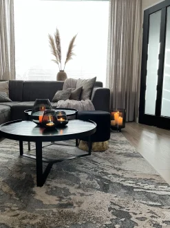 Pouf SOPHIA Velluto Nero