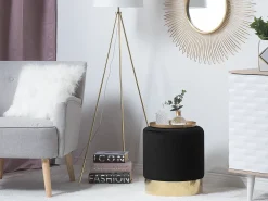 Pouf SOPHIA Velluto Nero