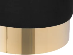 Pouf SOPHIA Velluto Nero