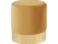 Pouf SOPHIA Velluto Senape