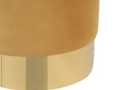 Pouf SOPHIA Velluto Senape