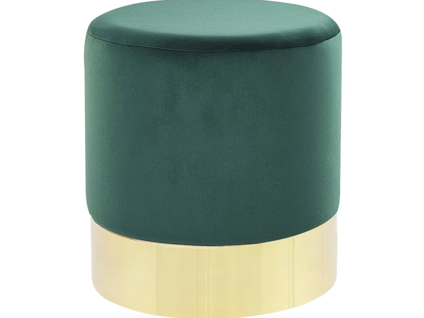 Pouf SOPHIA Velluto Verde scuro