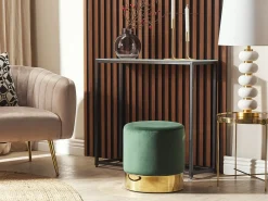 Pouf SOPHIA Velluto Verde scuro