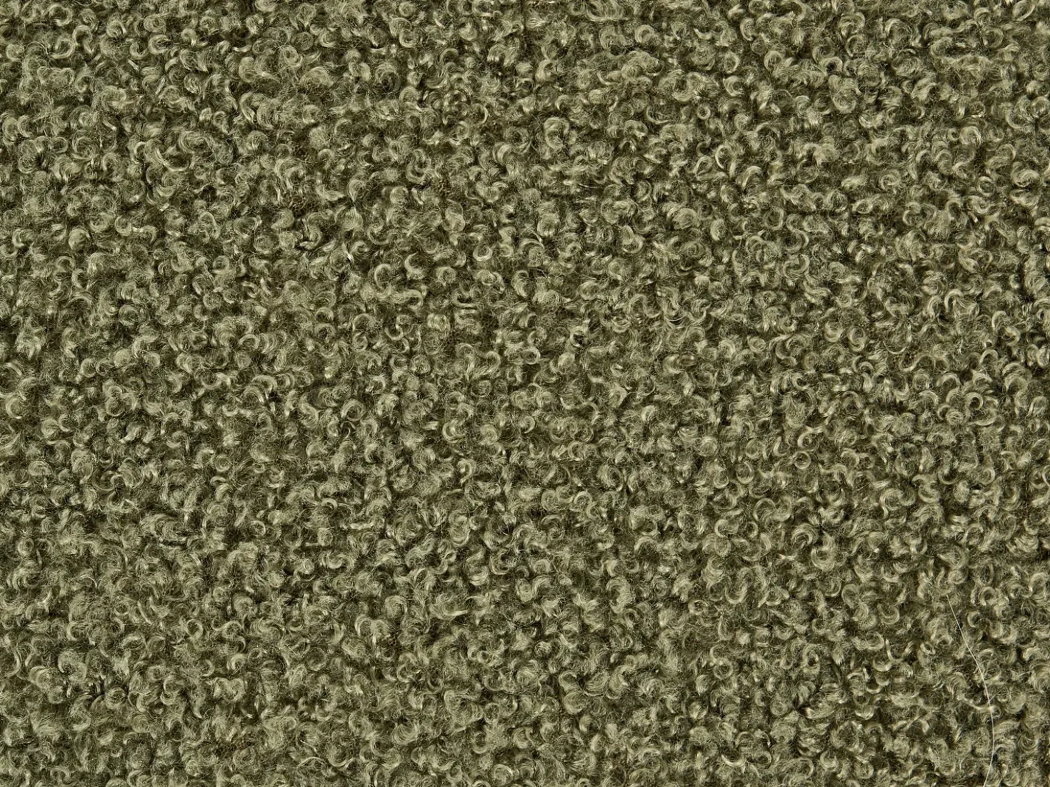 Pouf SUMPTER Bouclé Verde
