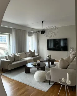 Pouf TAKHABI Lana Bianco