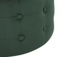 Pouf TAMPA Velluto Verde scuro