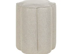 Pouf TAPPEN Lino sintetico Beige