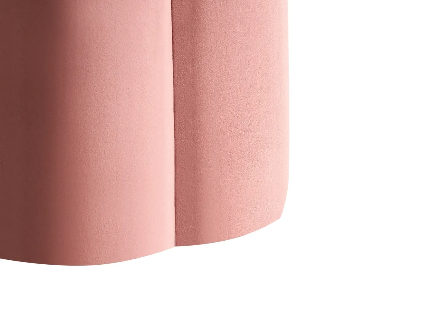 Pouf TAPPEN Velluto Rosa