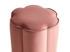 Pouf TAPPEN Velluto Rosa