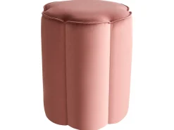Pouf TAPPEN Velluto Rosa