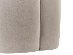 Pouf TAPPEN Velluto Tortora
