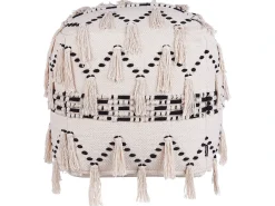Pouf THONDI Cotone Beige