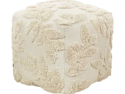 Pouf Trapuntato MULTAN Cotone Beige