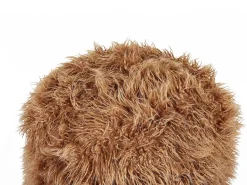 Pouf TUKKI Finta pelliccia Marrone
