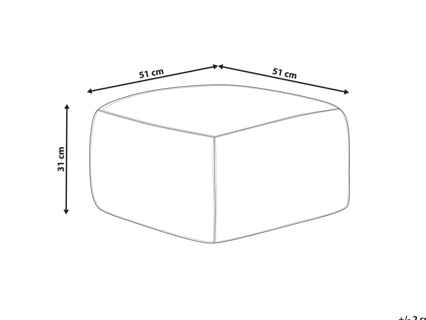 Pouf URPAD Iuta Multicolore