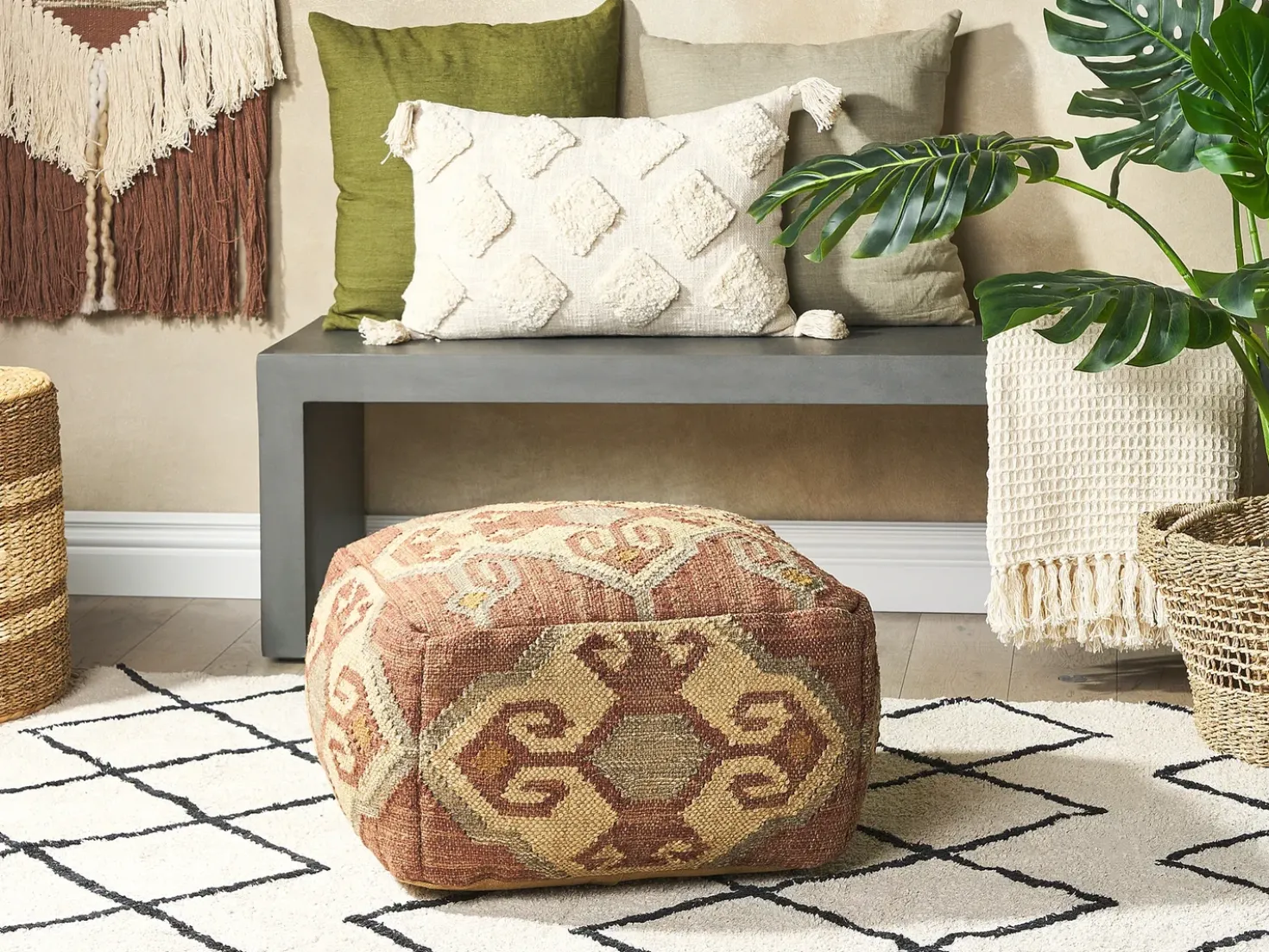 Pouf URPAD Iuta Multicolore