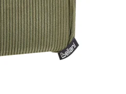 Pouf VINITA Velluto a coste Verde scuro