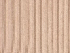 Pouf VINITA Velluto a coste Beige
