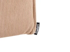 Pouf VINITA Velluto a coste Beige