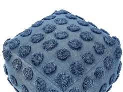 Pouf VISHVI Cotone Blu