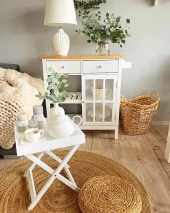 Pouf WAHOO Giacinto d'acqua Beige