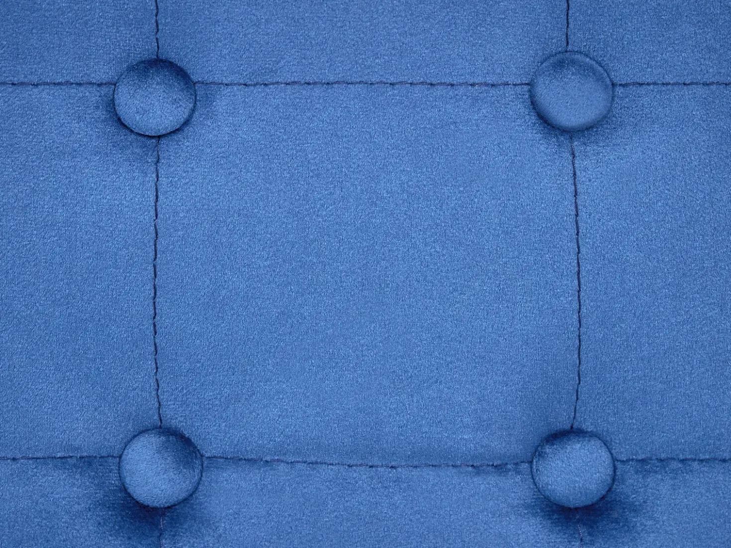 Pouf WISCONSIN Velluto Blu