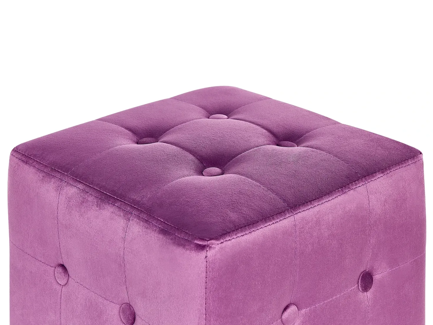 Pouf WISCONSIN Velluto Viola