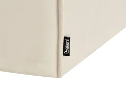 Pouf WISHEK Velluto Beige chiaro