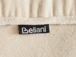 Pouf YULLE Velluto Beige chiaro