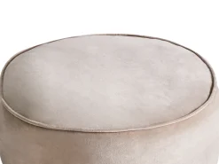 Pouf YULLE Velluto Marrone chiaro