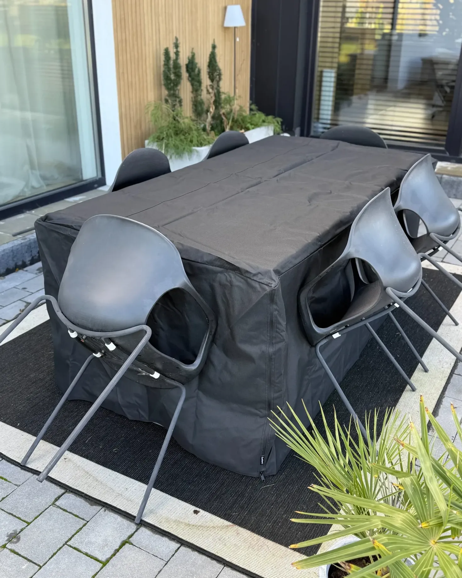 Protezione impermeabile CHUVA 185 cm 105 cm 75 cm Nero