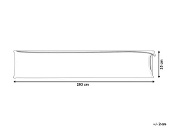 Protezione impermeabile CHUVA 203 cm 35 cm 35 cm Grigio