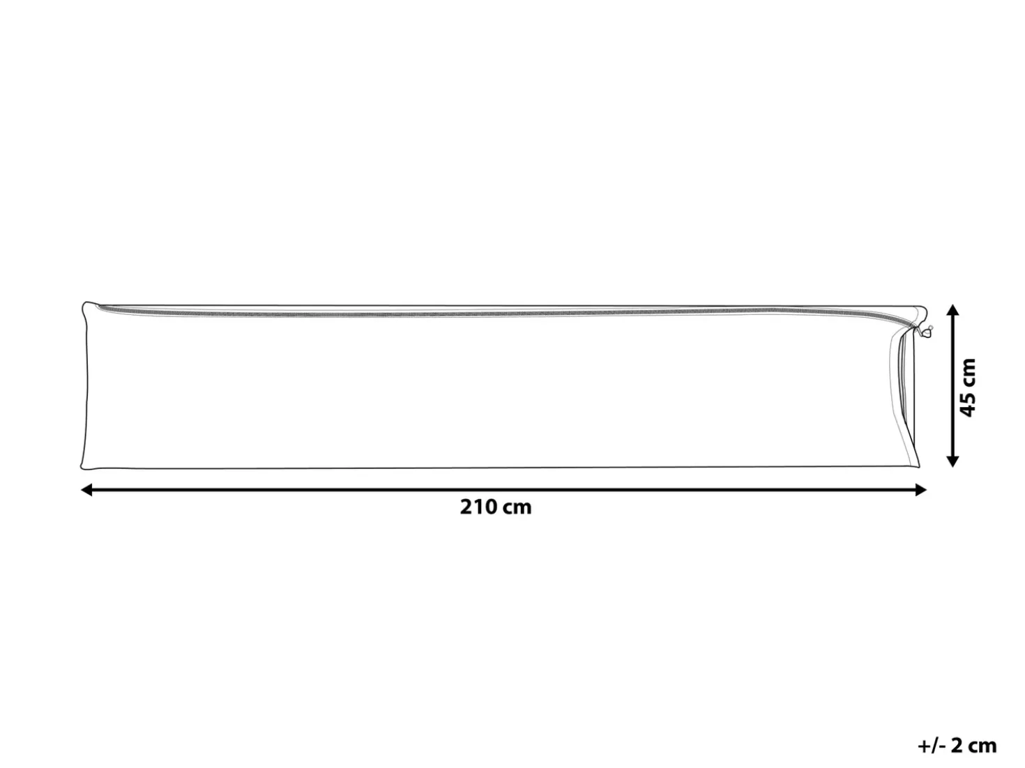 Protezione impermeabile CHUVA 210 cm 45 cm 45 cm Grigio