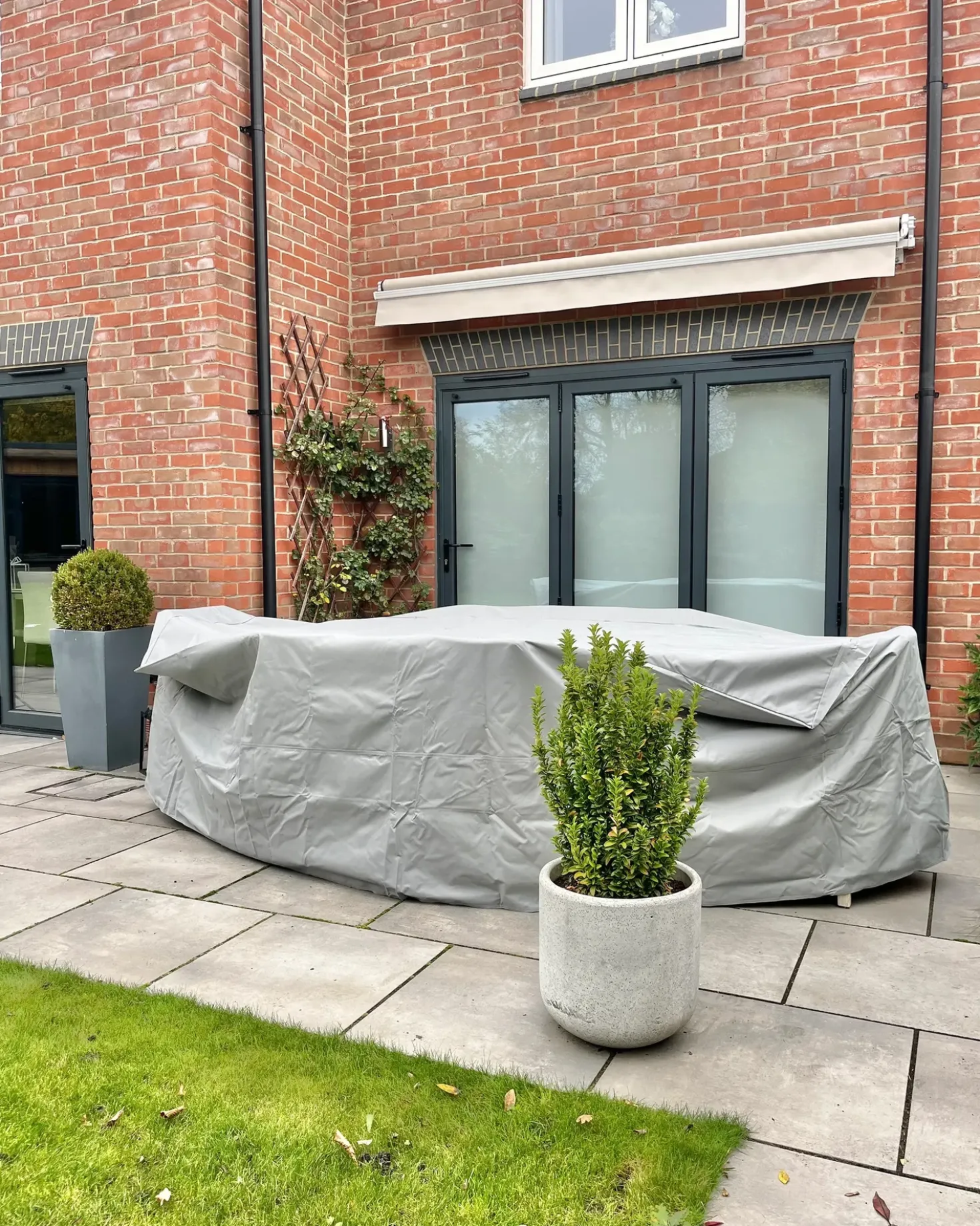 Protezione impermeabile CHUVA 155 cm 155 cm 90 cm Grigio