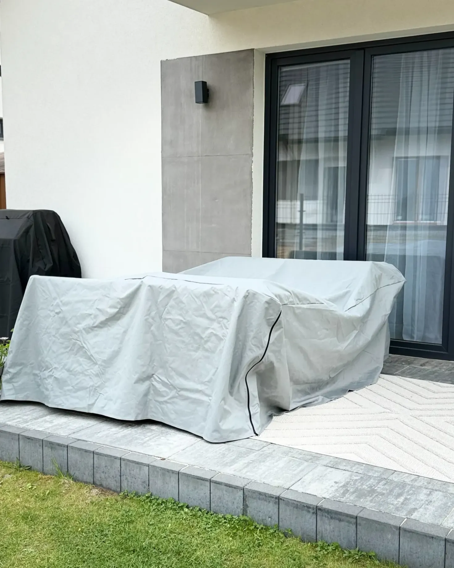 Protezione impermeabile CHUVA 200 cm 185 cm 75 cm Grigio