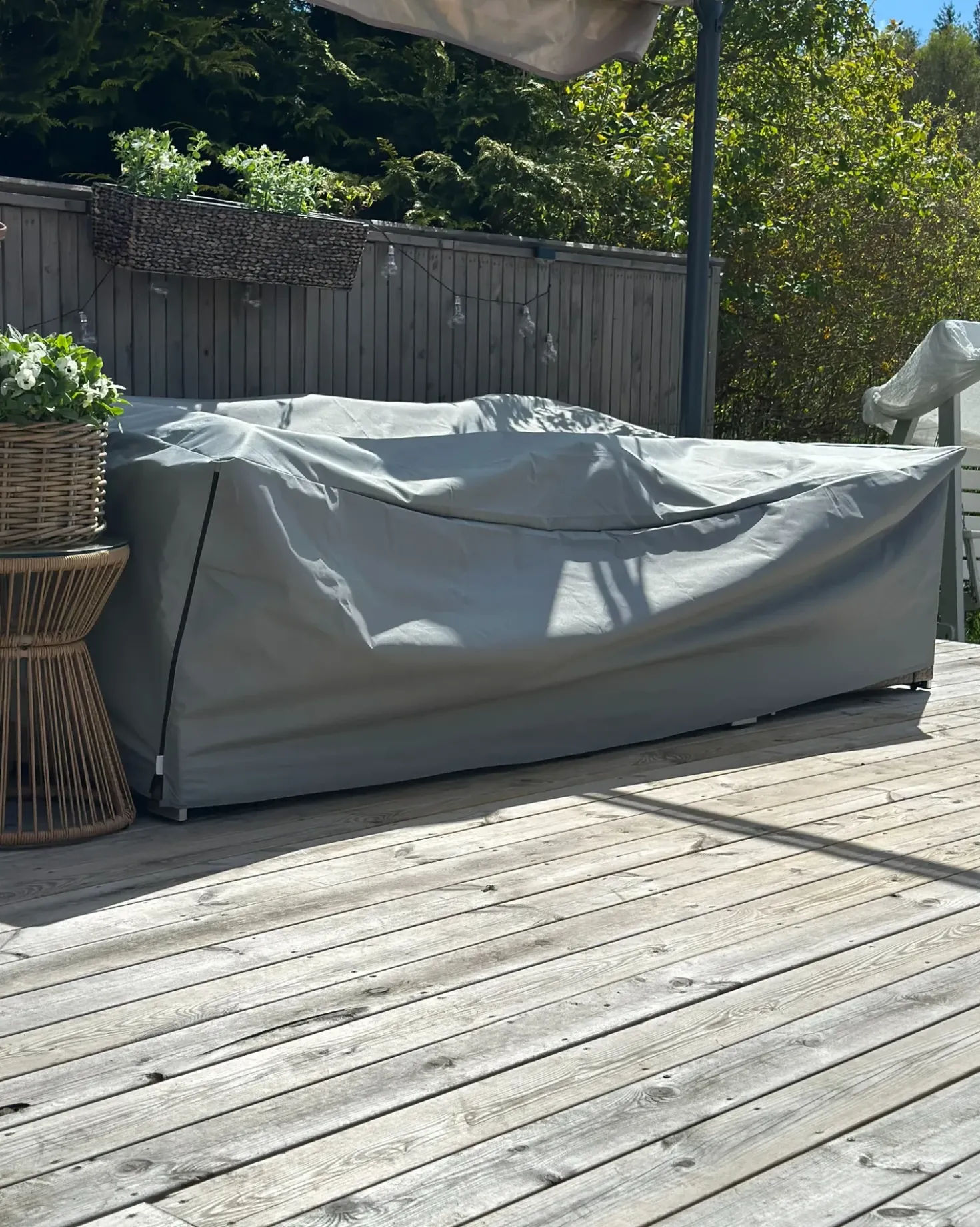 Protezione impermeabile CHUVA 250 cm 165 cm 65 cm Grigio