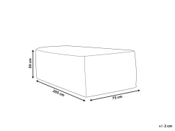 Protezione impermeabile CHUVA 205 cm 75 cm 50 cm Grigio