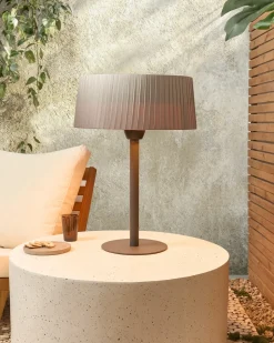 Riscaldatore a infrarossi da patio a piantana OLLERIA 1500 W Grigio