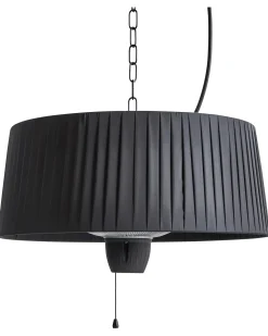 Riscaldatore a infrarossi da patio sospeso ASCEA 1500 W Nero