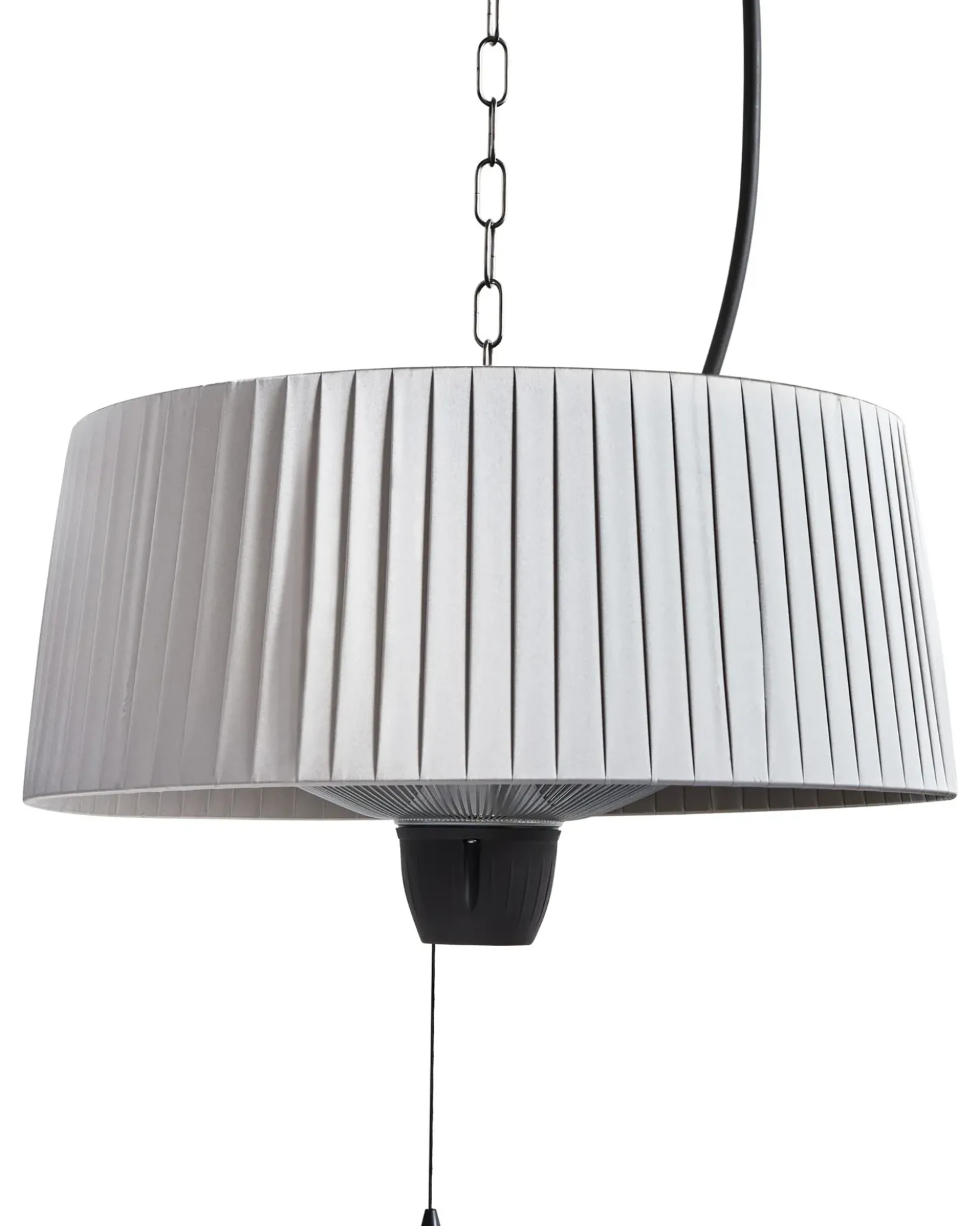 Riscaldatore a infrarossi da patio sospeso ASCEA 1500 W Grigio chiaro