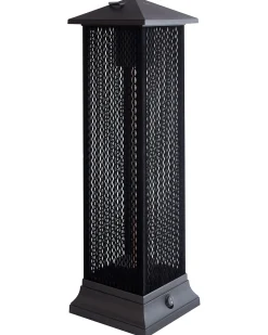 Riscaldatore a infrarossi da patio a piantana TUNUPA 1500 W Nero
