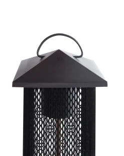 Riscaldatore a infrarossi da patio a piantana TUNUPA 1500 W Nero