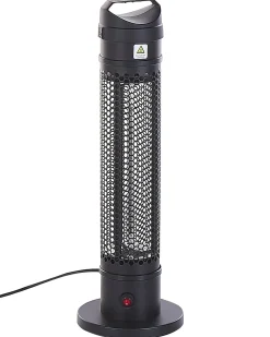 Riscaldatore a infrarossi da patio a piantana KRAKATOA 1000 W Nero
