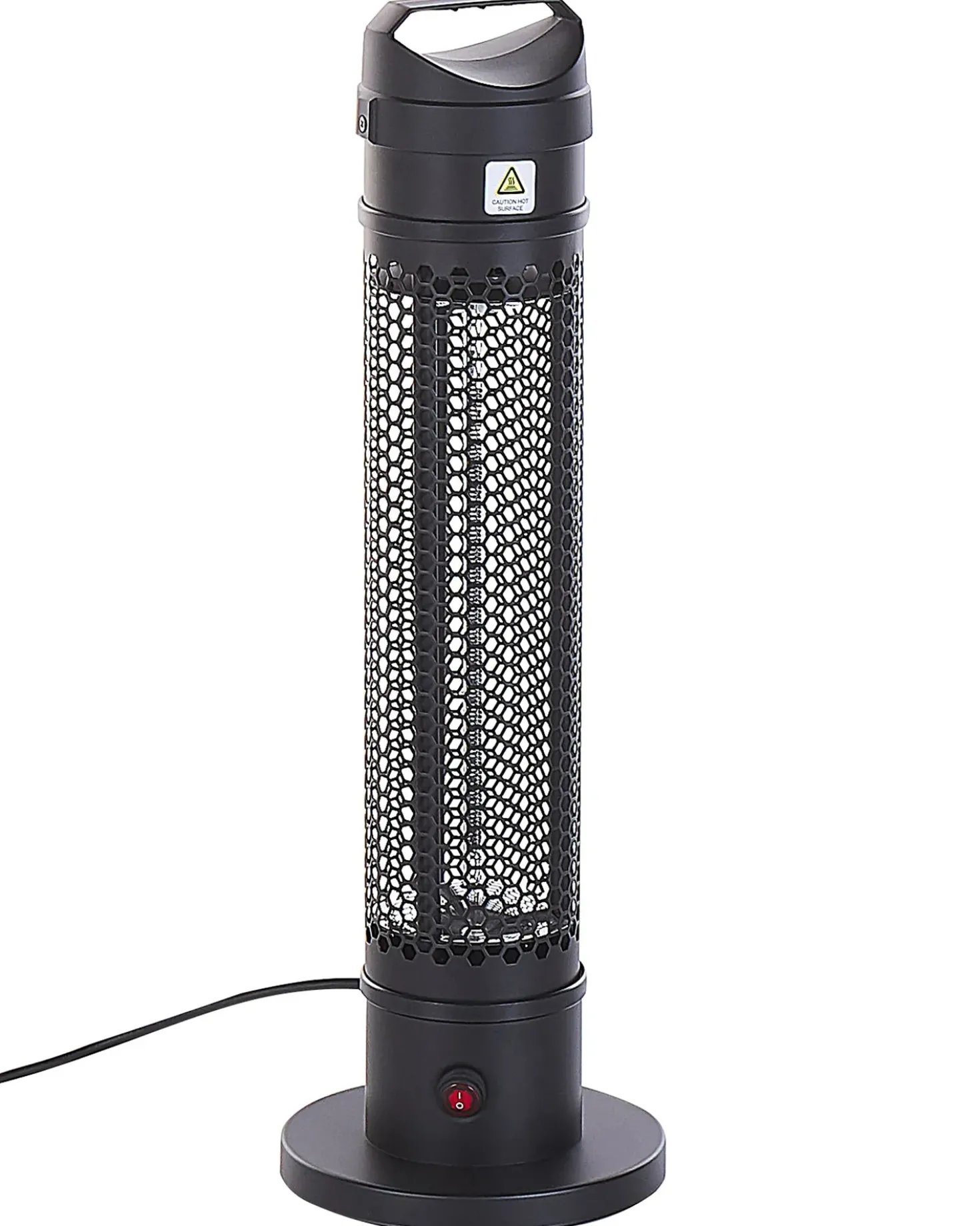 Riscaldatore a infrarossi da patio a piantana KRAKATOA 1000 W Nero