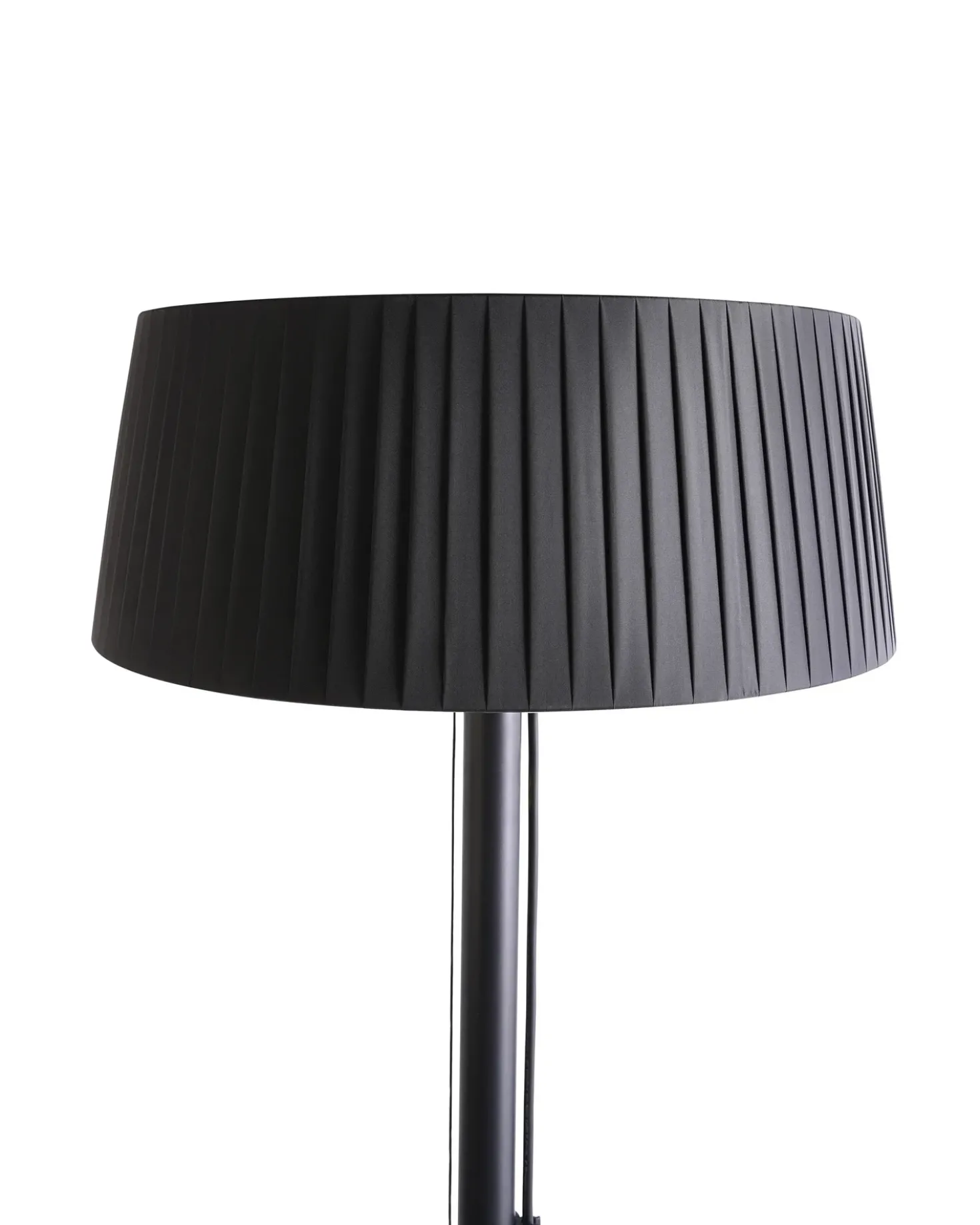 Riscaldatore a infrarossi da patio a piantana VARAZZE 1500 W Nero