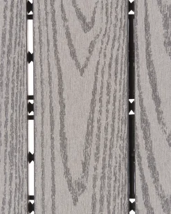Rivestimenti e piastrelle da esterno ATESSA Composito legno-plastica (WPC) Grigio
