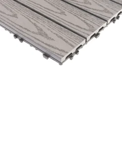 Rivestimenti e piastrelle da esterno ATESSA Composito legno-plastica (WPC) Grigio