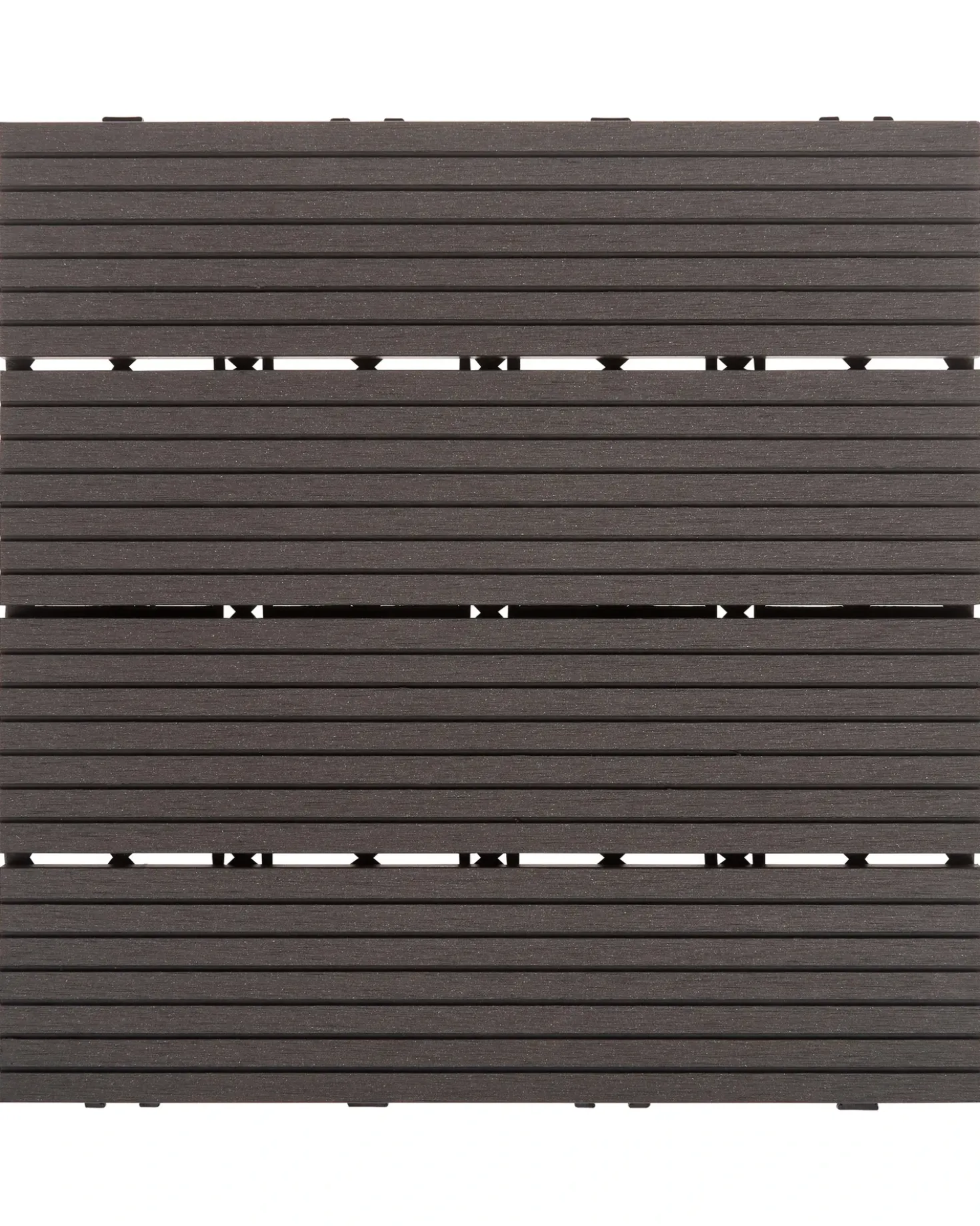 Rivestimenti e piastrelle da esterno ATELETA Composito legno-plastica (WPC) Grigio grafite