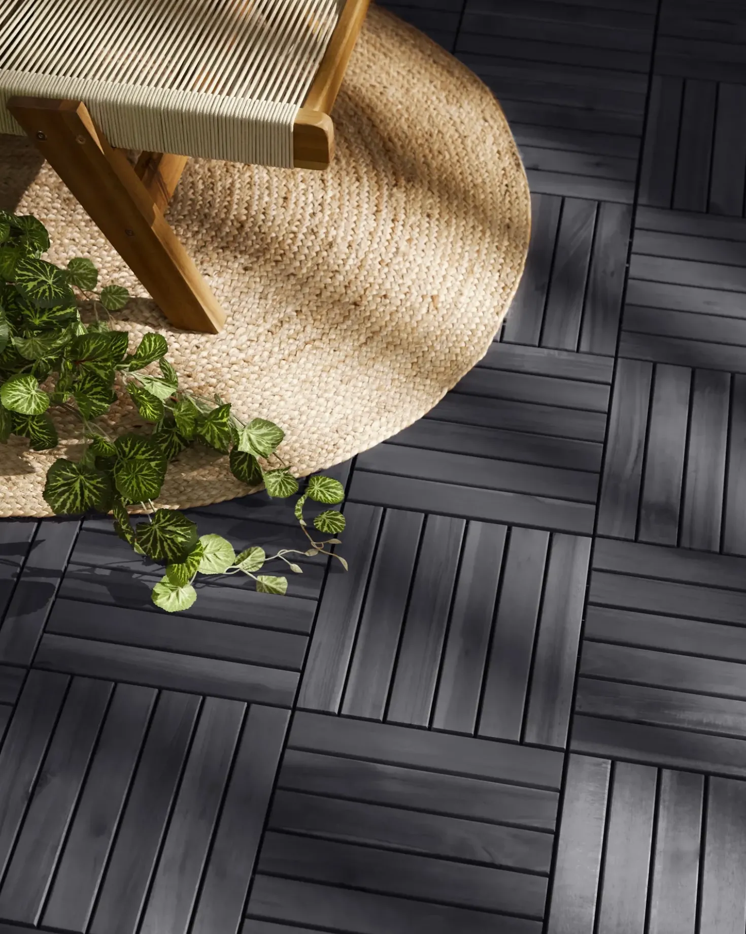 Rivestimenti e piastrelle da esterno ACCETTURA Legno di acacia certificato Grigio