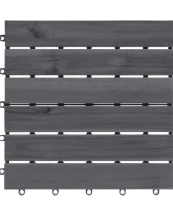 Rivestimenti e piastrelle da esterno ACCETTURA Legno di acacia certificato Grigio